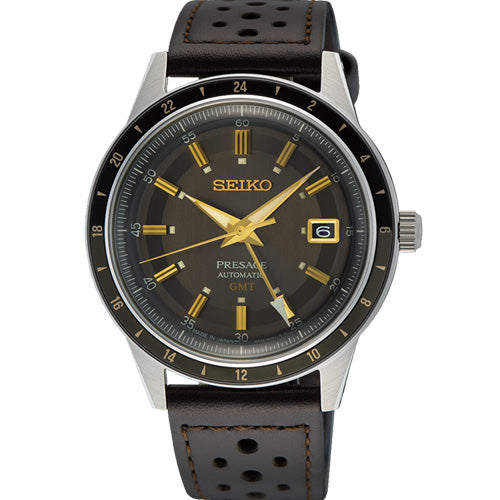 Seiko Presage Brown Dial Men 40.8mm
