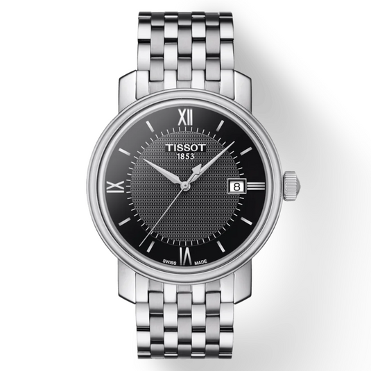 Tissot T-Classic Black Dial Men 40mm