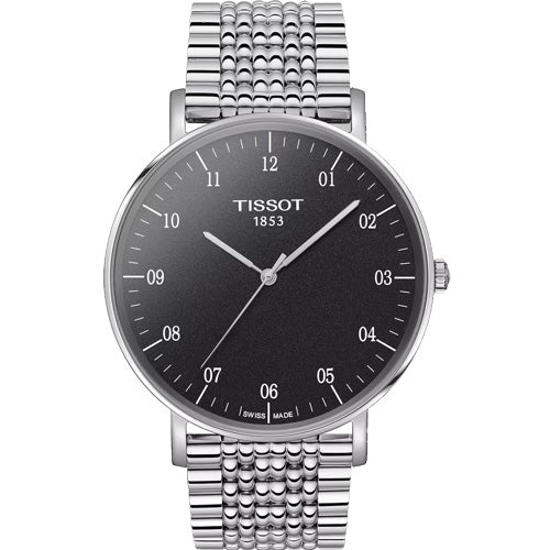 Tissot T-Classic Black Dial Men 42mm