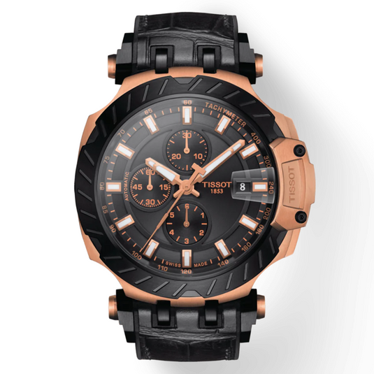 Tissot T-Sports Race Black Dial Men's Watch 45mm