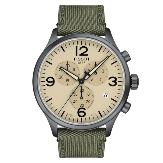 Tissot T-Sport Beige Dial Men 45mm