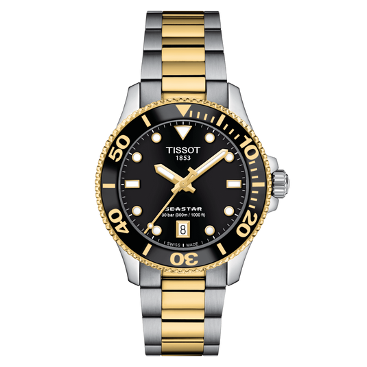 Tissot T-Sport Black Dial Women 36mm