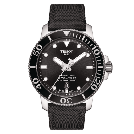 Tissot T-Sport Black Dial Men 43mm