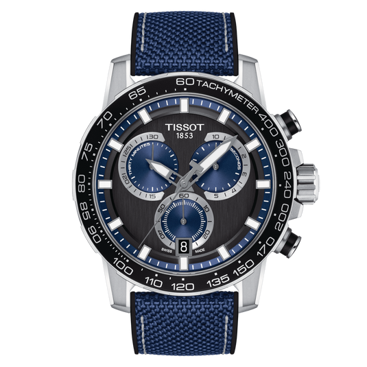 Tissot T-Sport Black Dial Men 45.5mm