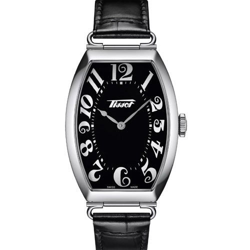 Tissot T-Classic Heritage Porto Black Dial Men 31.1mm T1285091605200