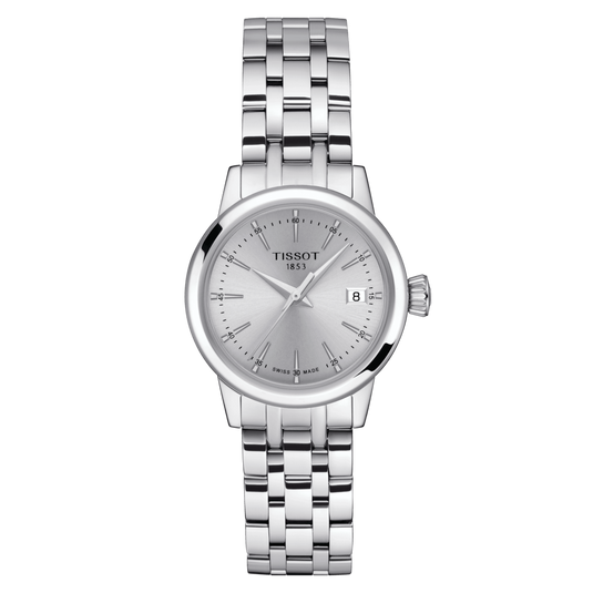 Tissot T-Classic Silver Dial Women 28mm