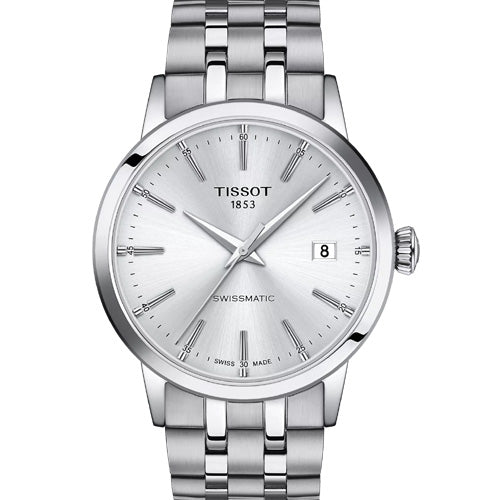 Tissot T-Classic Classic Dream Swissmatic Silver Dial Men 42mm T1294071103100