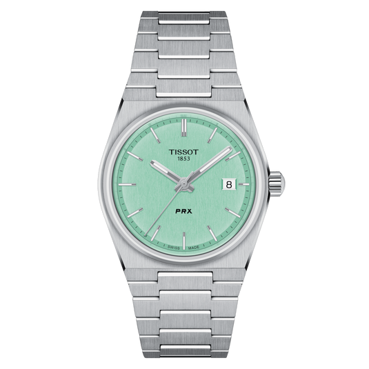 Tissot T-Classic Green Dial Women 35mm T1372101109100