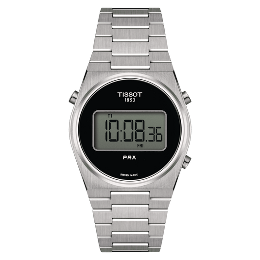 Tissot T-Classic PRX Black Dial Unisex 35mm T1372631105000
