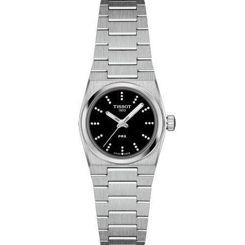 Tissot T-Classic PRX Black Dial Women 25mm T1370101105600