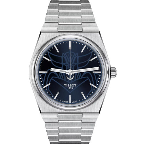 Tissot T-Classic PRX UFO Robot Grendizer Blue Dial Men 40mm T1374071104102
