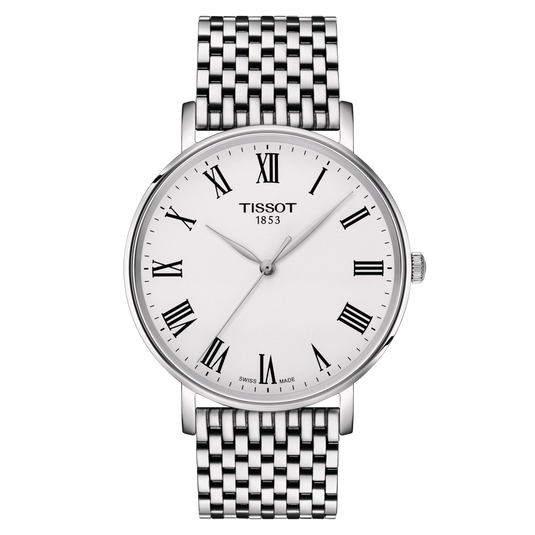 Tissot T-Classic Silver Dial Men 40MM