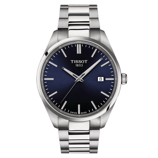 Tissot T-Classic Blue Dial Men 40mm