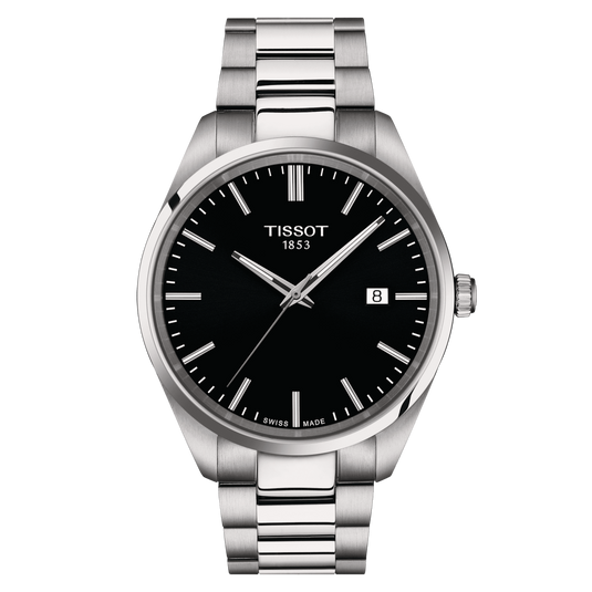 Tissot T-Classic Black Dial Men 40mm