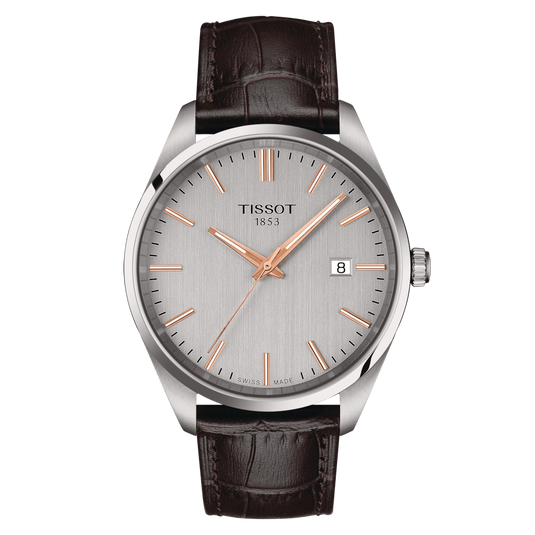 Tissot T-Classic Silver Dial Men 40mm