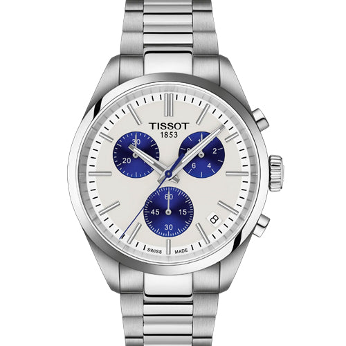 Tissot T-Classic PR 100 White Dial Men 40mm T1504171101100