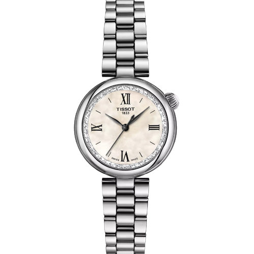 Tissot T-Lady Desir White Mother-Of-Pearl Dial Women 28mm T1520101111800