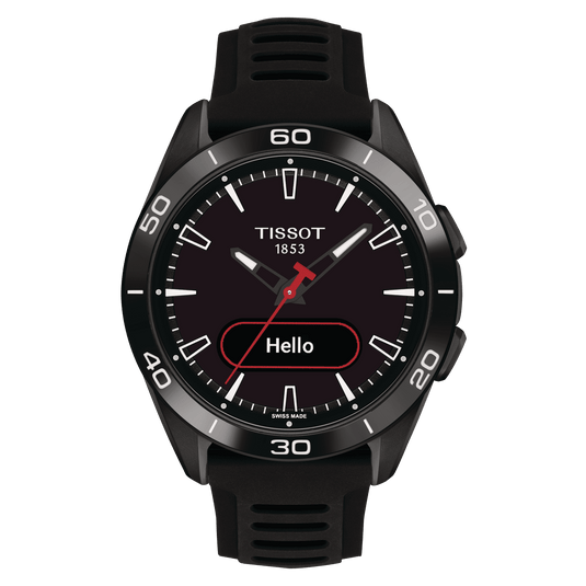 Tissot T-Touch Connect Sport Black Dial Men 43.75mm