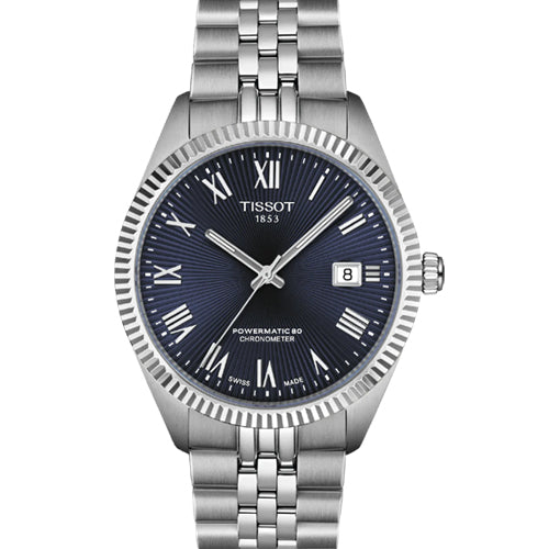 Tissot T-Classic Ballade COSC Blue Dial Men 39mm T156.408.11.043.00