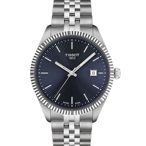 Tissot T-Classic Ballade Blue Dial Men 40mm T1564101104100