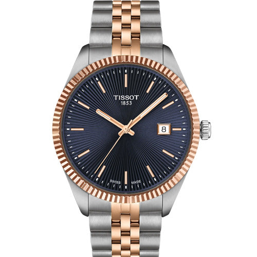 Tissot T-Classic Ballade Blue Dial Men 40mm T1564102204100