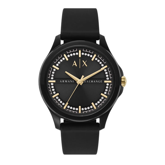 Armani Exchange Lady Hampton Black Dial Women 16mm