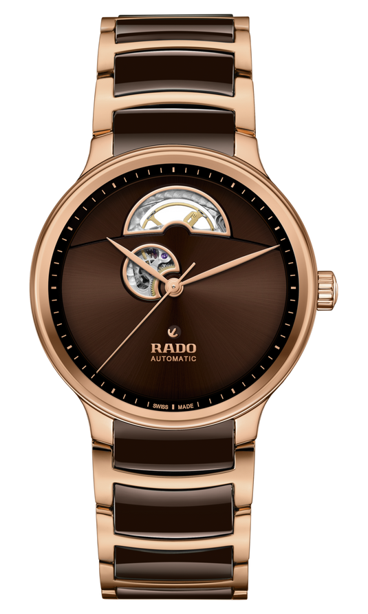 Rado Centrix Brown Dial Unisex 39.5mm