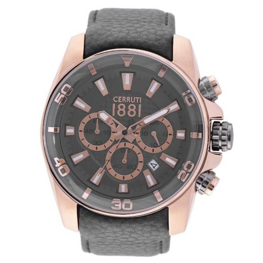 Cerruti Black Leather