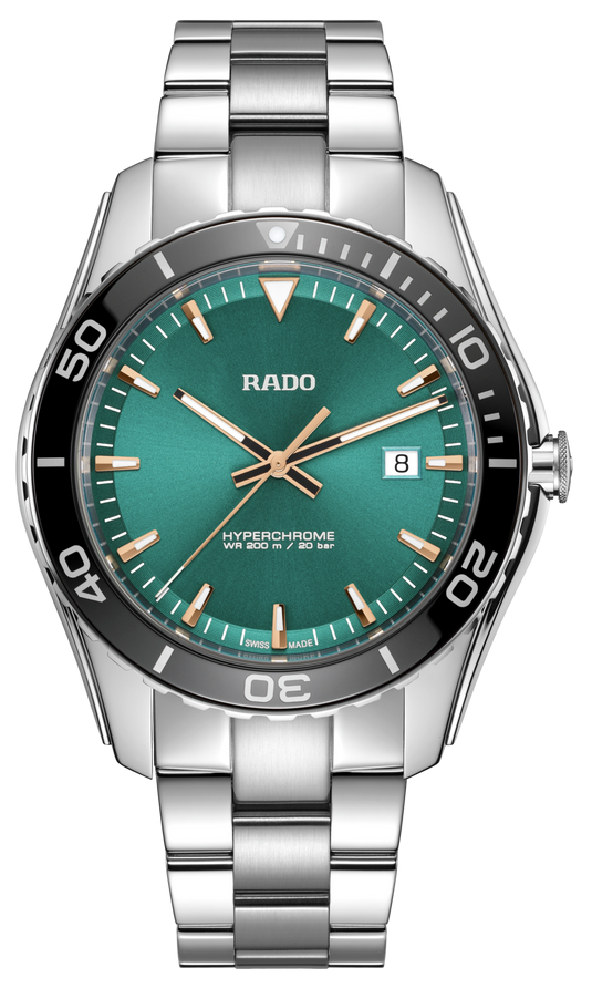 Rado Hyperchrome Turquoise Dial Men 44mm