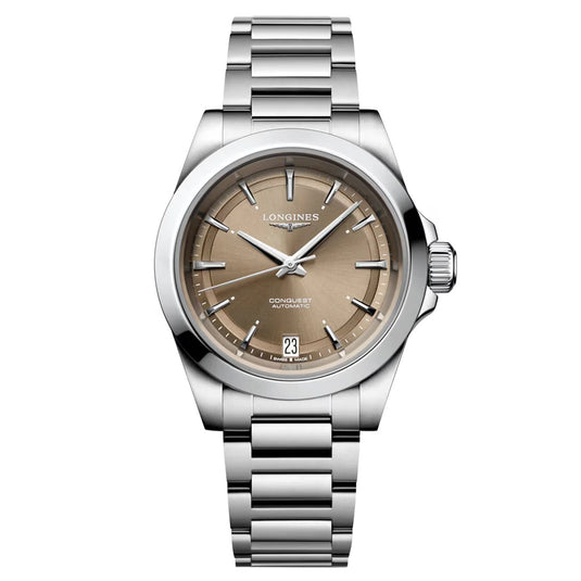 Conquest Silver Dial