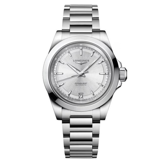 Conquest Silver Dial