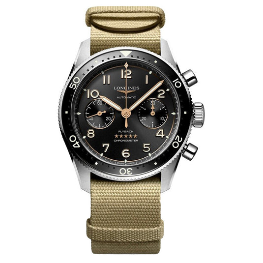 Longines Spirit Flyback Silver Dial