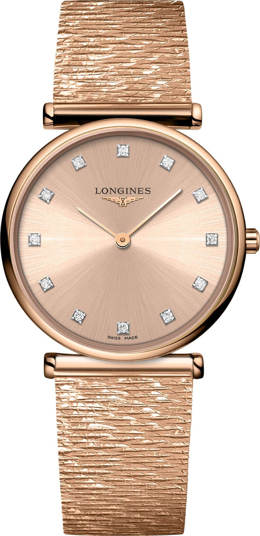 Longines La Grande Classique De Pink Dial Men 29MM