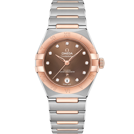 Omega Constellationladies Brown Dial Women 29MM