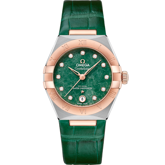 Omega Constellationladies Green Dial Women 29MM