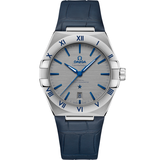 Omega Constellation Co‑Axial Master Grey Dial Women 39MM