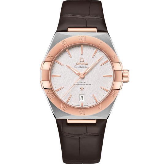 Omega Constellation Silver Dial Men 39MM