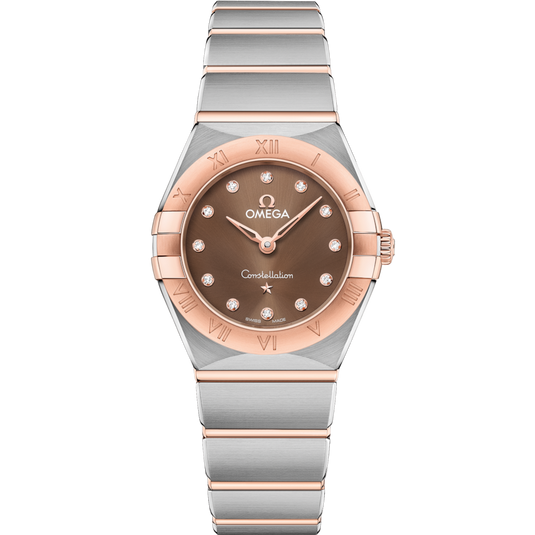 Omega Constellationladies Brown Dial Women 25MM