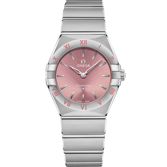 Omega Constellationladies Pink Dial Women 28MM