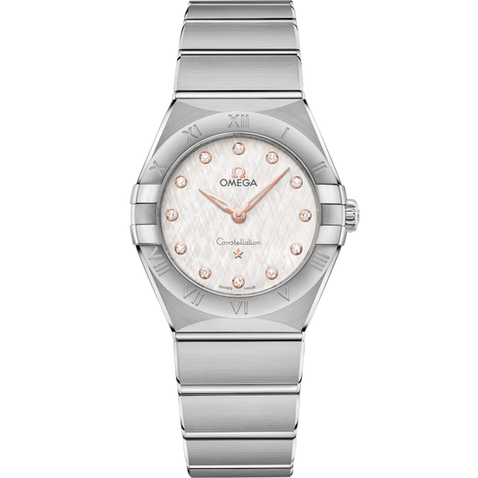 Omega Constellation Quartzsilver Dial Women 28MM