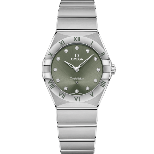 Omega Constellation Quartzgreen Dial Women 28MM
