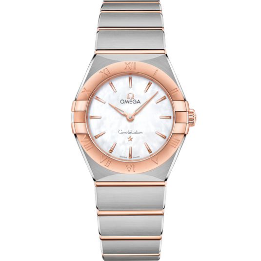 Omega Constellation Quartzwhite Dial Women 28MM