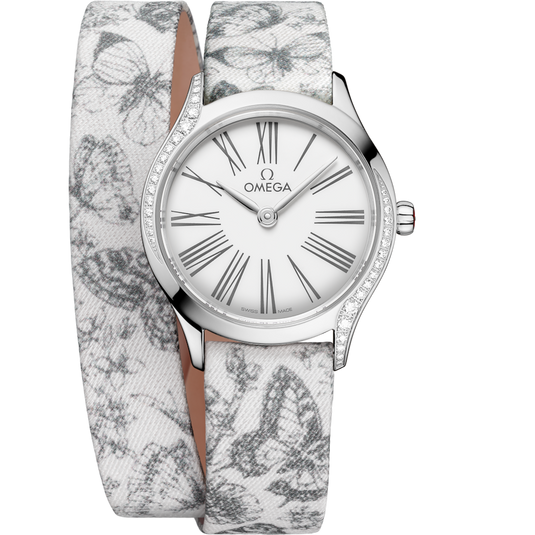 Omega De Ville Ladies White Dial Women 26MM