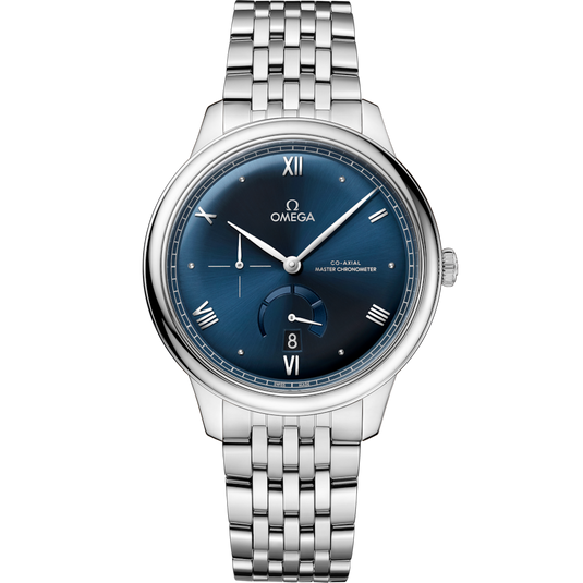 Omega De Ville Prestige Co‑Axial Master Chronometer Power Reserveblue Dial Men 41MM