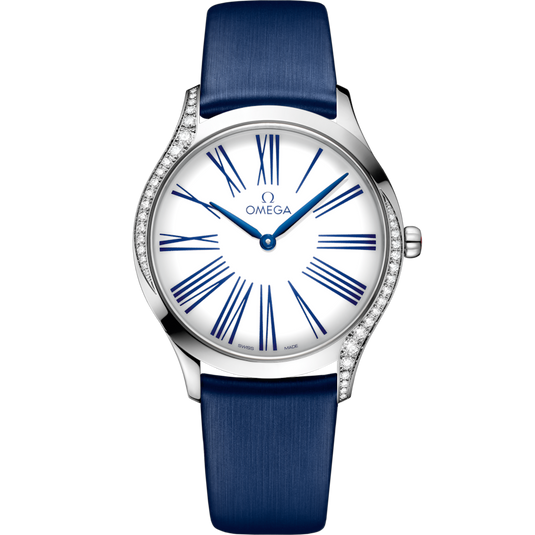 Omega De Ville Trésor Quartzwhite Dial Women 36MM