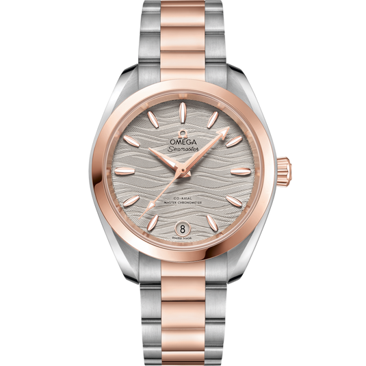 Omega Seamaster Aqua Terra 150M Co‑Axial Master Chronometer Grey Dial Women 30MM