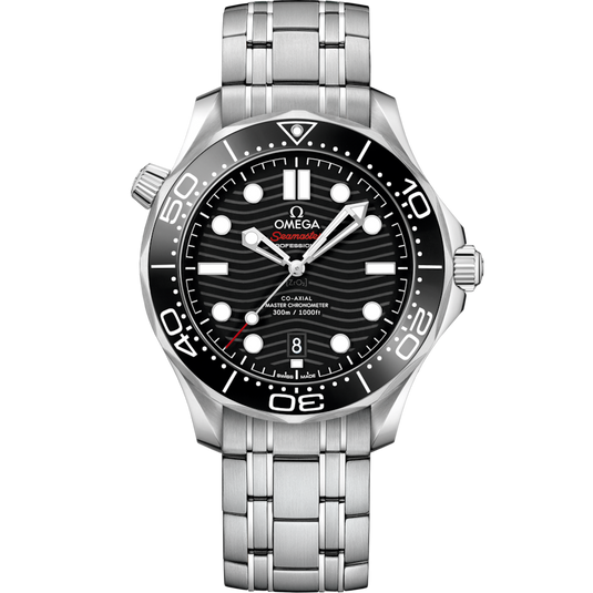 Omega Seamaster Diver 300M Co‑Axial Master Chronometerblack Dial Men 42MM