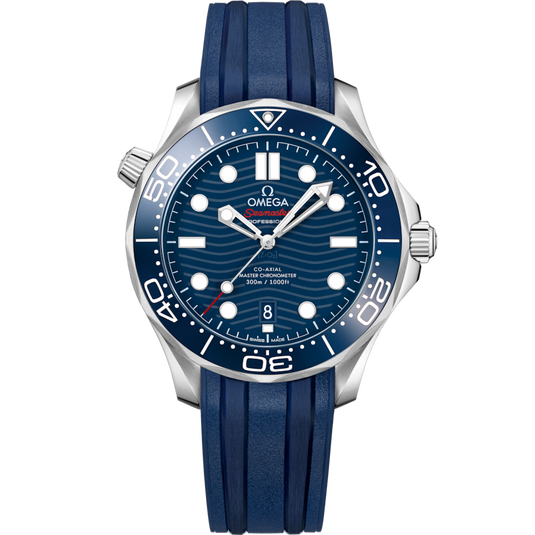 Omega Seamaster Diver 300M Co‑Axial Master Chronometerblue Dial Men 42MM