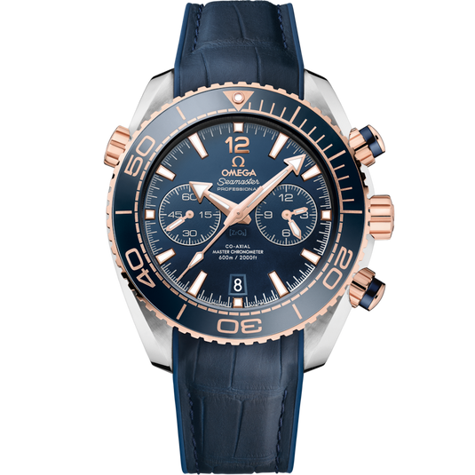 Omega Seamaster Planet Ocean 600M Co‑Axial Master Blue Dial Men 45.5MM