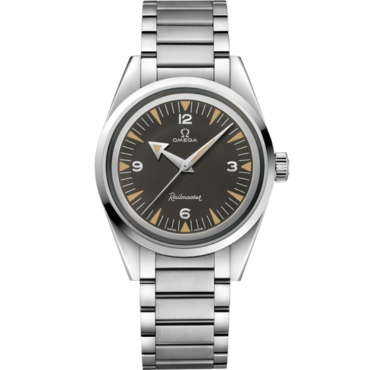 Omega Seamaster Railmaster Co‑Axial Master Black Dial Women 38MM